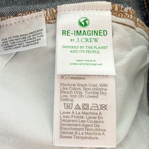 J.Crew Denim A-line Button Front Short Skirt, size 26 - Picture 8 of 8